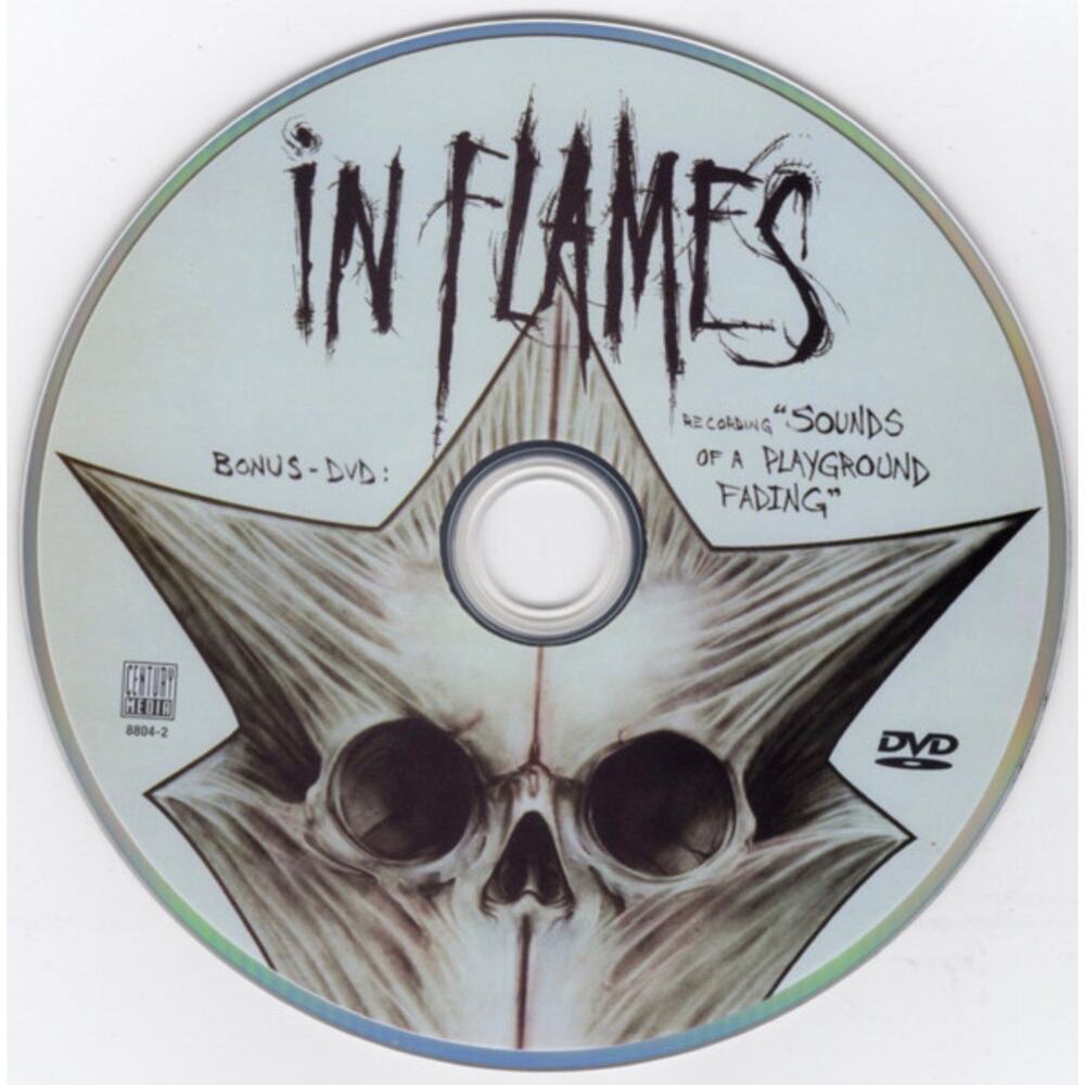 IN FLAMES Sounds Of A Playground Fading DVD ONLY 2011 Century Media NO CD/Cover
